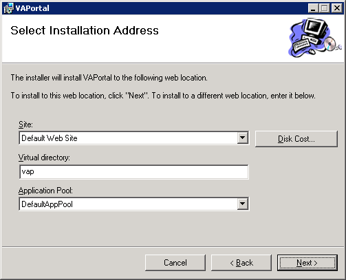 IIS virtual directory